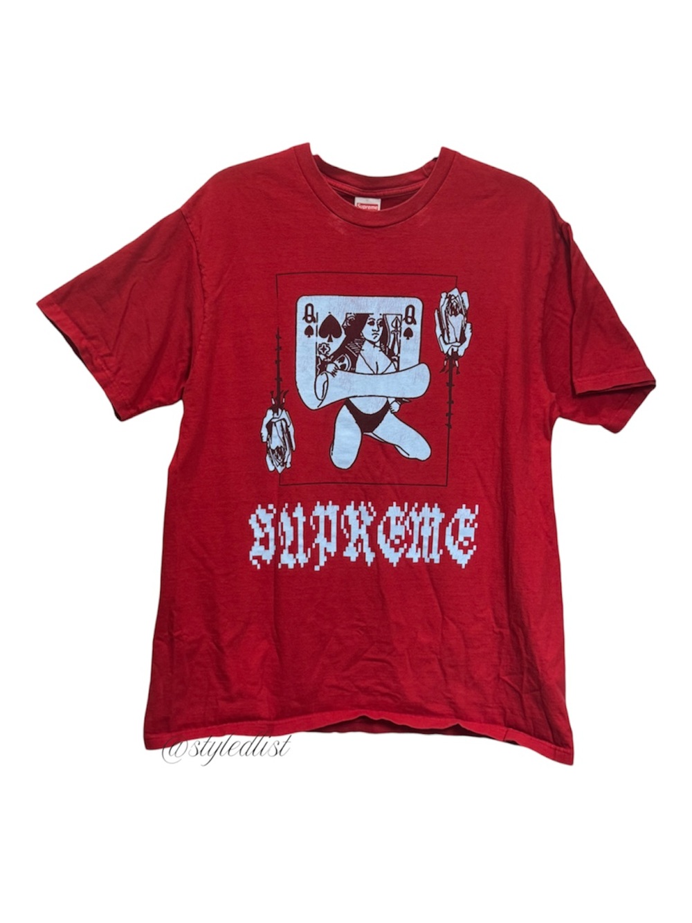 Supreme Queen Tee Red L